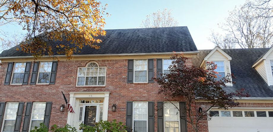 Roof Cleaning Before Picture