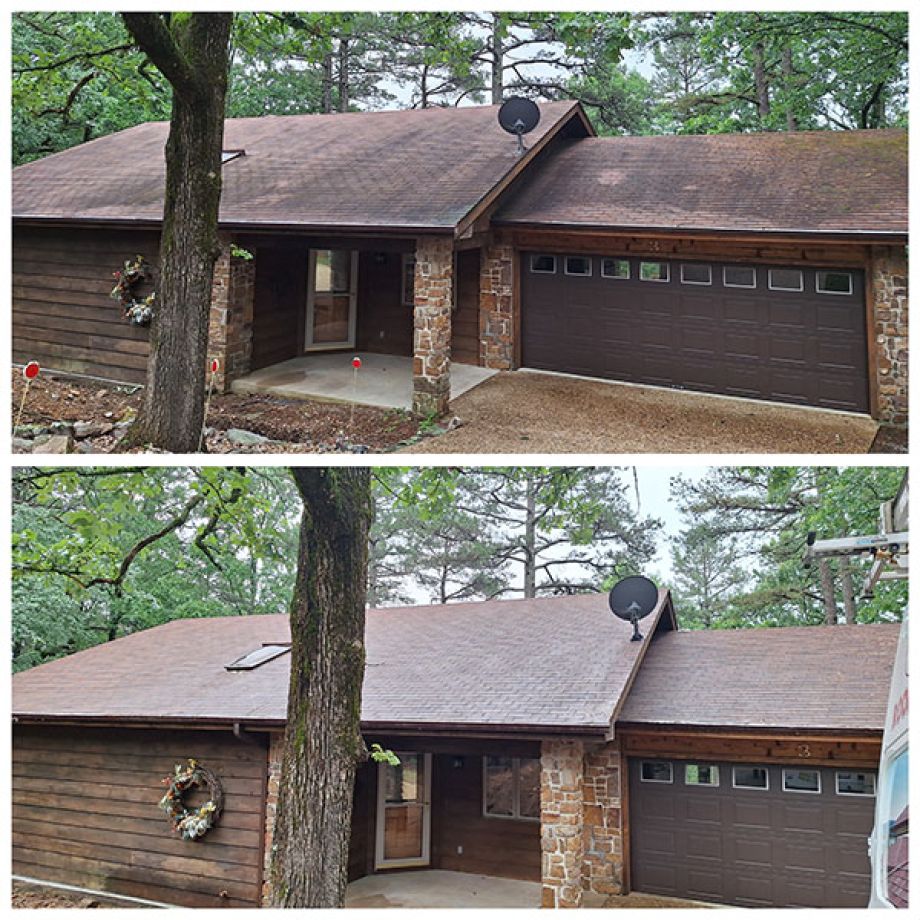 Roof Cleaning Black Dirt Removal