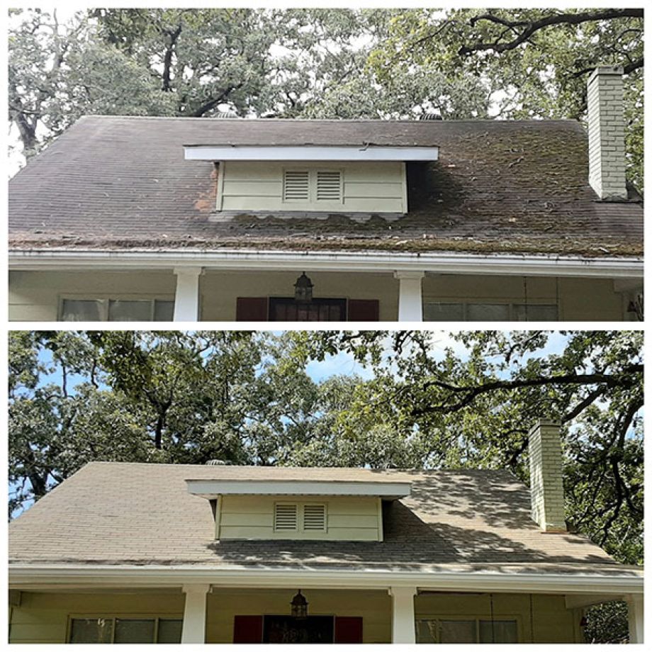 Roof Cleaning Black Dirt Removal