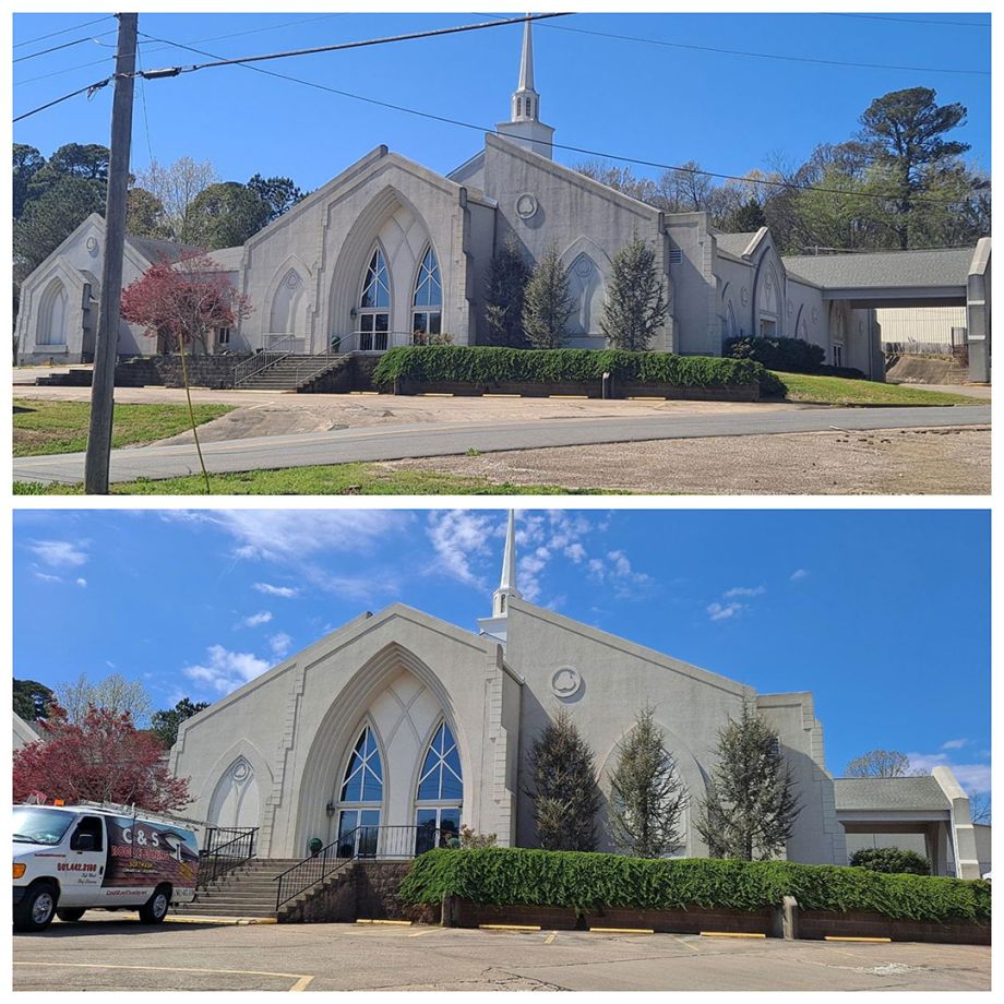 Roof cleaning in central arkansas