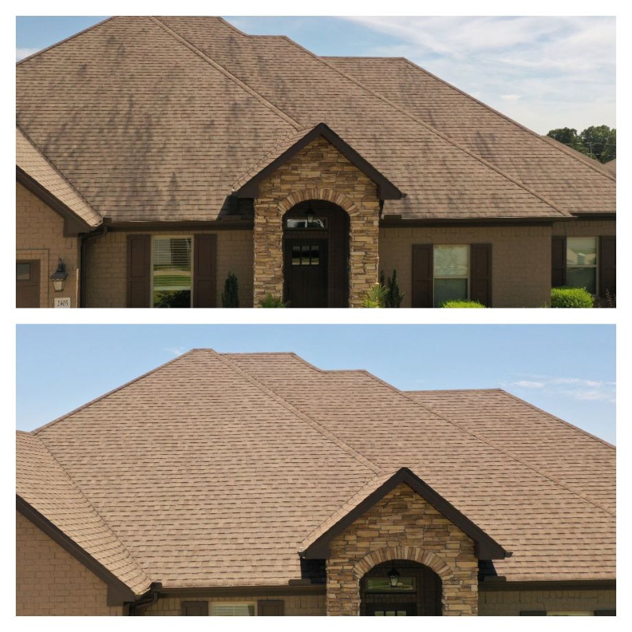 Roof cleaning in central arkansas