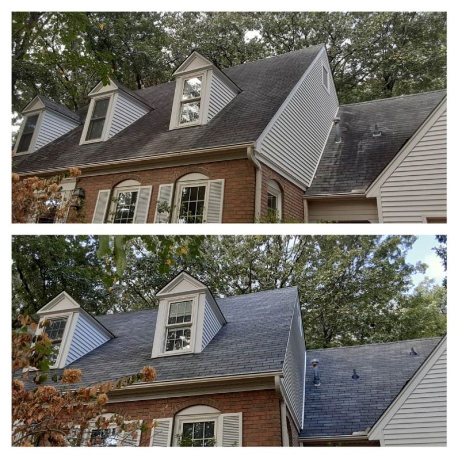 Roof Cleaning Black Dirt Removal