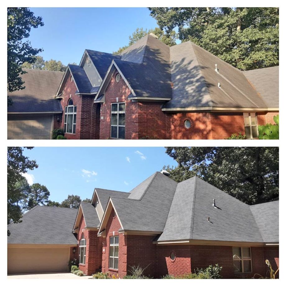 Roof Cleaning Mildew and Mold removal