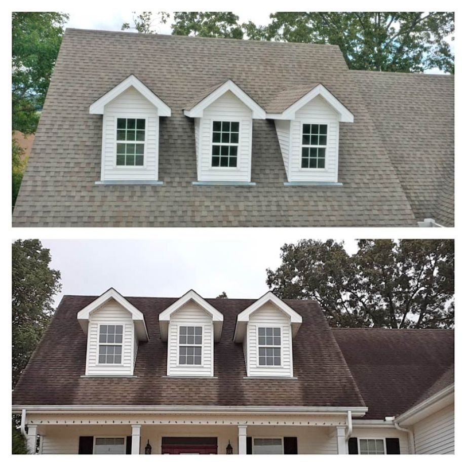 Roof Cleaning Black Dirt Removal