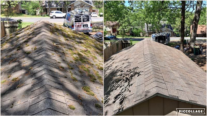 Roof Cleaning to Remove Mildew and Mold