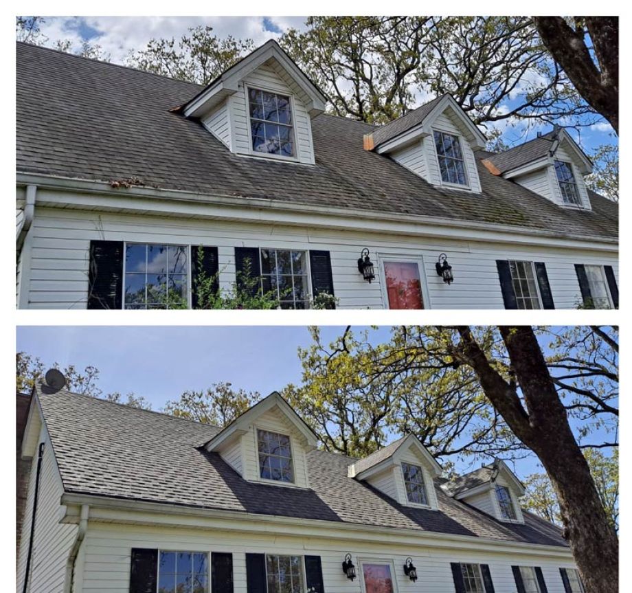 Roof Cleaning Black Dirt Removal